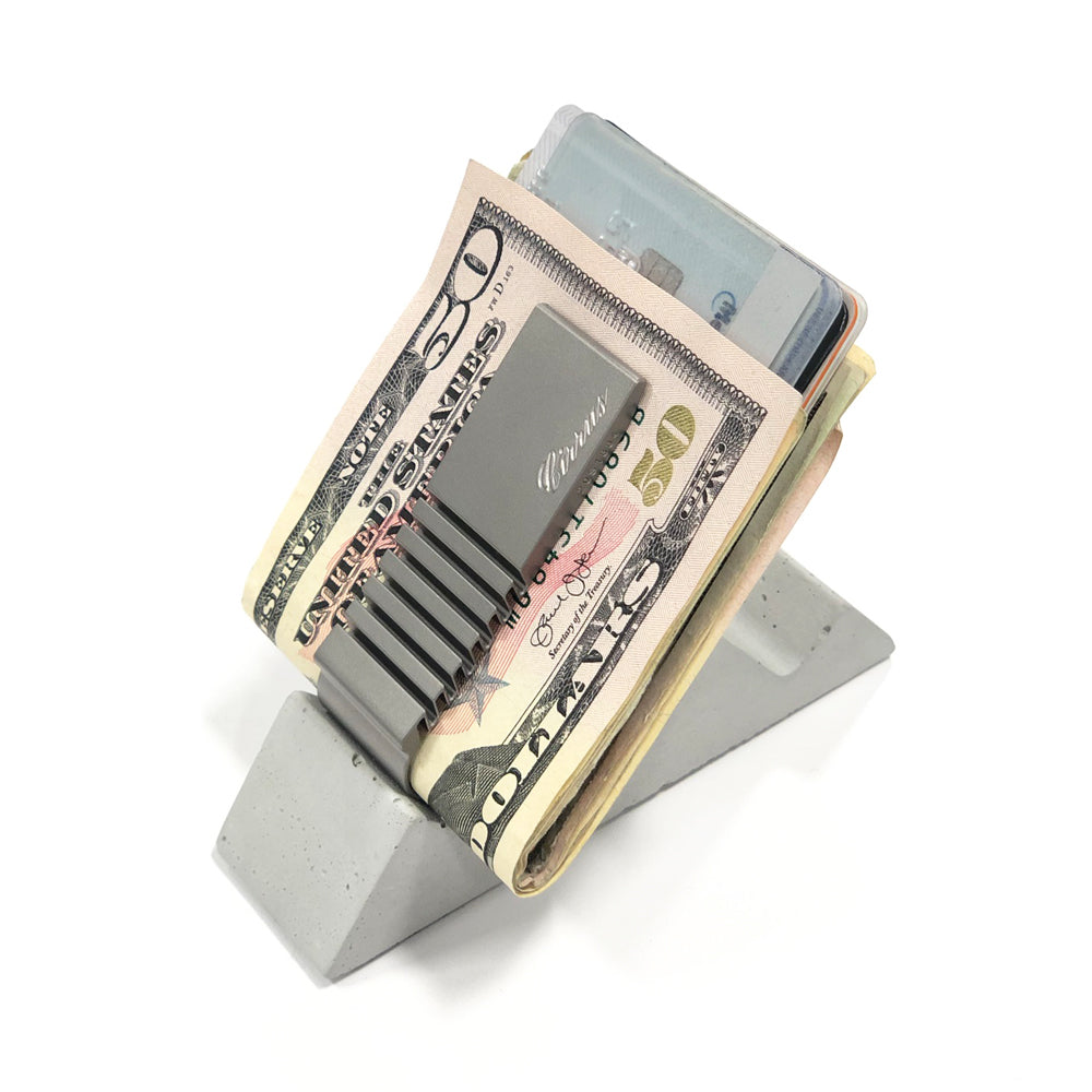 Tenaci Money Clip - Raw Titanium Tenaci Money Clip - Raw Titanium
